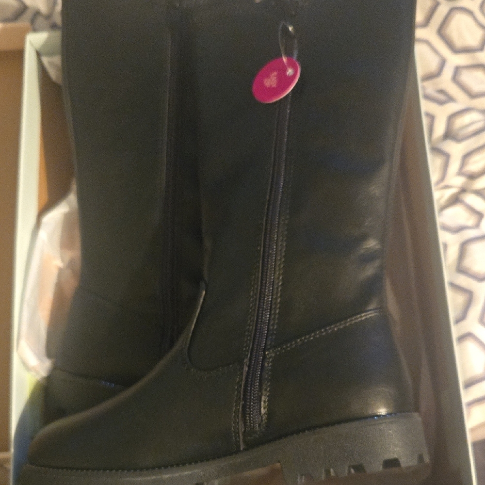 Black Leather Boots